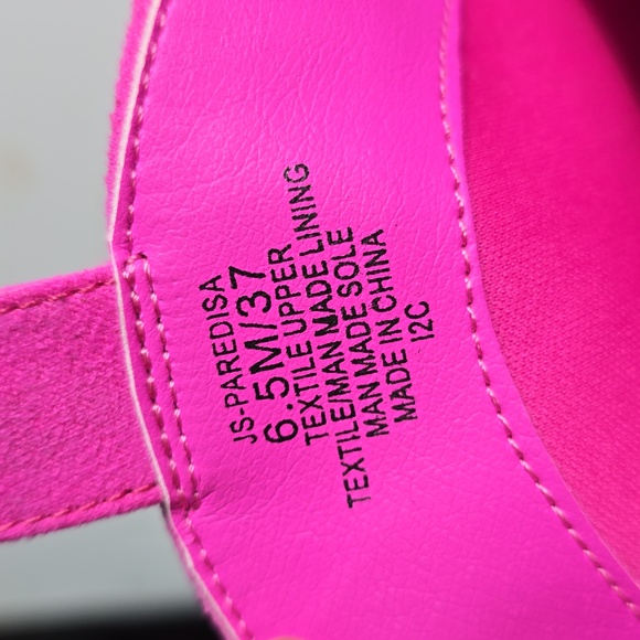 Jessica Simpson Paredisa Rhinestone Fringe Cowboy Booties Pink Nwot Size 6.5 - Picture 5 of 11